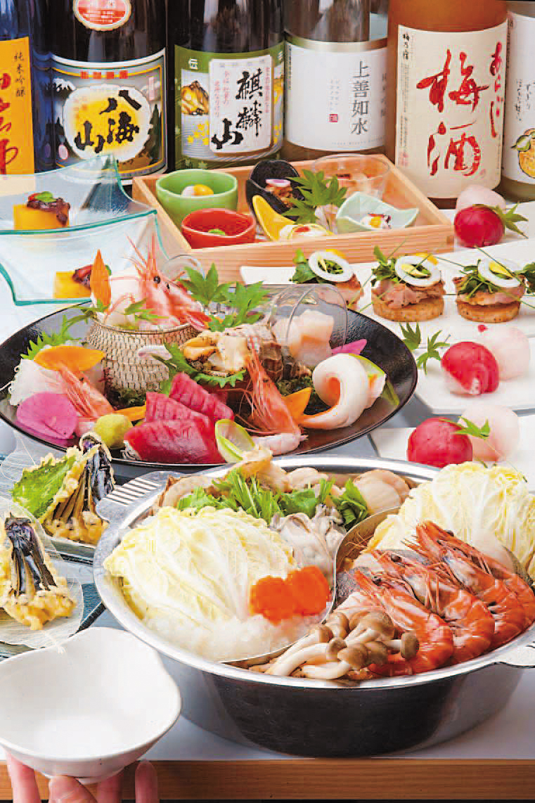 クリスマスに鍋パーティーも新鮮!8F 海鮮旬菜 ESORA