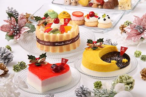 ワンちゃん用　クリスマスケーキ販売のご案内　4F ワンダードック　デリ