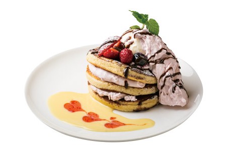 王道だけれどたまらないおいしさ。パンケーキショコラ 8F ノイモンドオーガニックカフェ