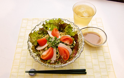 8/27(土)体験レッスン「ラーメンサラダとサラダチキン」 4F プルミエール